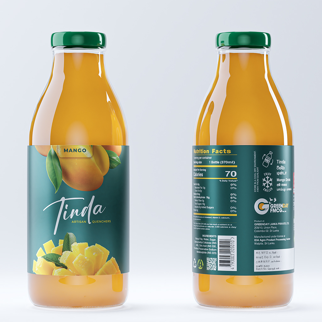 portfolio bottle rendering